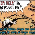 We Rebelled Against the 10k Point Requirement!! | POINTS; Calvin and Hobbes stream now open to everyone...10k points no longer required! | image tagged in help help the x got me,calvin and hobbes | made w/ Imgflip meme maker