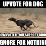 I'm bored. Please no hate comments. | UPVOTE FOR DOG; DOWNVOTE IF YOU SUPPORT DIDDY; IGNORE FOR NOTHING | image tagged in gifs,upvote begging | made w/ Imgflip video-to-gif maker