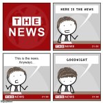 Yes | This is the news.
Anyways... | image tagged in the news | made w/ Imgflip meme maker