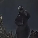 Godzilla dancing GIF Template