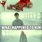 Dead Baby Voldemort / What Happened To Him | WHAT HAPPENED TO HIM; HE STEPPED ON A LEGO | image tagged in dead baby voldemort / what happened to him | made w/ Imgflip meme maker