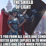 Shield of Light meme