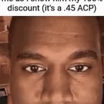 aauuugh | Tha cashier watching me as I show him my 100% discount (it's a .45 ACP) | image tagged in gifs,potato | made w/ Imgflip video-to-gif maker