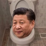 Skibidi Toilet Xi Jinping | image tagged in toilet seat up,xi jinping,skibidi toilet,chinese | made w/ Imgflip meme maker