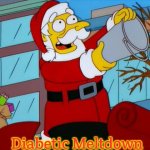 Ho, ho, ho! Merry "Fishmas"! | Diabetic Meltdown | image tagged in ho ho ho merry fishmas,slavic,diabetic meltdown | made w/ Imgflip meme maker