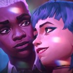 Arcane - Ekko and Jinx flirt