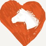 Horse shaped hole in my heart