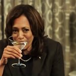 Kamala drunk on martinis 2