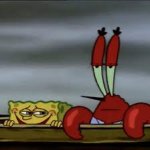 Krabs and spongebob boat