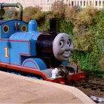 Thomas getting ready to depart and taking Conan