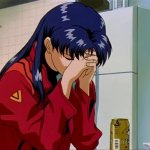 misato frustrated