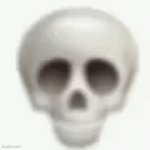 literally tweakin skull | image tagged in gifs,skull,webm | made w/ Imgflip video-to-gif maker