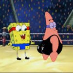 SpongeBob likes patrick's gyatt