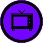 TV man logo