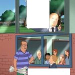 King of the hill sign blank