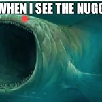 yummy fooood | ME WHEN I SEE THE NUGGETS | image tagged in screan,chicken nuggets | made w/ Imgflip meme maker