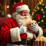 Popcorn Santa