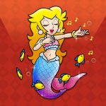 mermaid peach