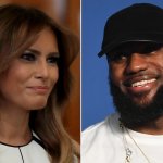 Melania and Lebron