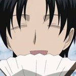 Shigure Sohma Laughing