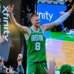 Kristaps, His arms open meme