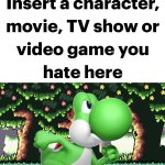 yoshi hates blank