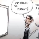 Who moved the ______ portrait? meme