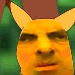 Pikachu-Bean meme