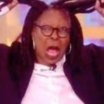 Whoopi Goldberg Pulling Her Hair