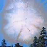 Deathstar II Explodes Seen From Endor template