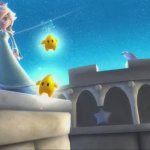 super mario galaxy ending