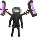 Large tv man