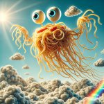 Flying Spaghetti Monster template