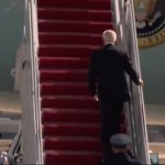 Bad Dad Joke 12/6/2024 | I DONT TRUST STAIRS.  THEY'RE ALWAYS UP TO SOMETHING. | image tagged in gifs,joe biden | made w/ Imgflip video-to-gif maker