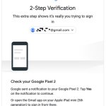 Google 2 step verification