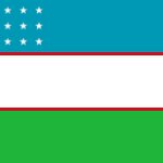 uzbekistan flag