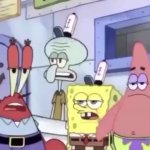 krusty krab dissapointed GIF Template