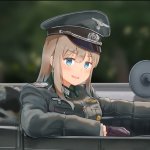 Anime WWII German officer girlfriend