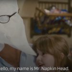 The Holiday Napkin Head 2