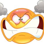 Cartoon Angry Emoji