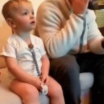 Like Father, Like Son | image tagged in gifs,like father like son | made w/ Imgflip video-to-gif maker