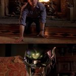 Green goblin mask