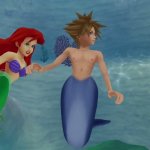 sora meets ariel