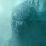 Godzilla looks at you GIF Template