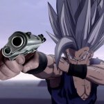 Beast Gohan with a Gun