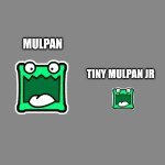 Mulpan and tiny mulpan! template