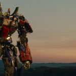 Optimus sunset