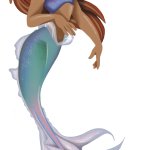 Animated Halle Bailey as Ariel