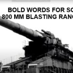 BOLD WORDS FOR SOMEONE IN 800mm BLASTING RANGE | image tagged in bold words for someone in 800mm blasting range | made w/ Imgflip meme maker