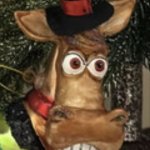 Funny hat smile Donkey
